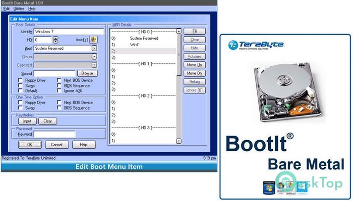 Download TeraByte Unlimited BootIt Bare Metal 1.92 Free Full Activated