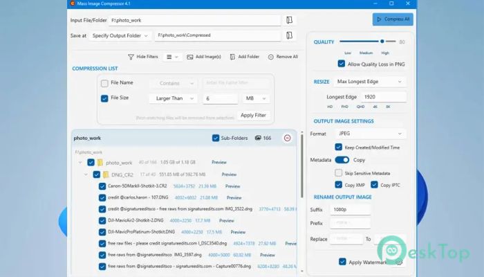 Download Mass Image Compressor  4.1.0 Free Full Activated