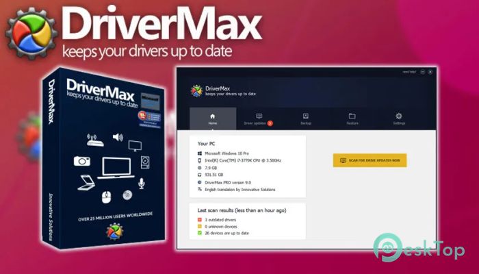 Download DriverMax 16.22.0.25 Free Full Activated