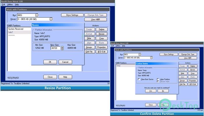 Download TeraByte Unlimited BootIt Bare Metal 1.92 Free Full Activated