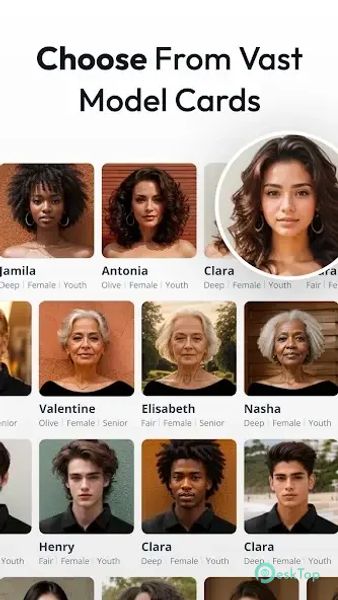 Vmake AI Fashion Model Studio