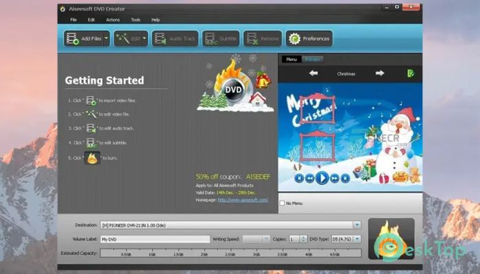 Download Aiseesoft DVD Creator 5.2.72 Free Full Activated