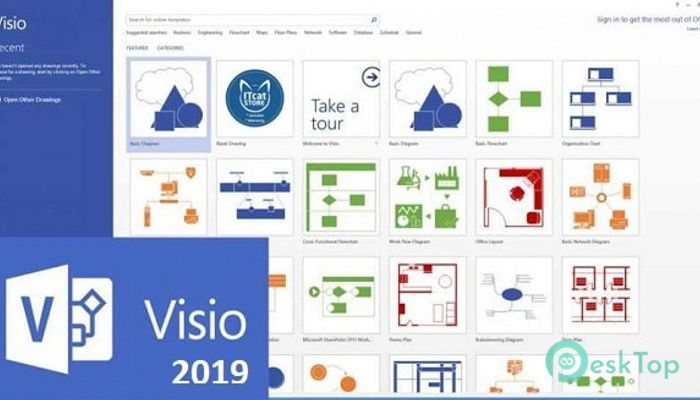Download Office Visio Professional 2019 1808 Free Full Activated