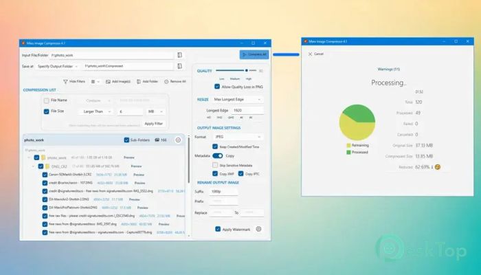 Download Mass Image Compressor  4.1.0 Free Full Activated