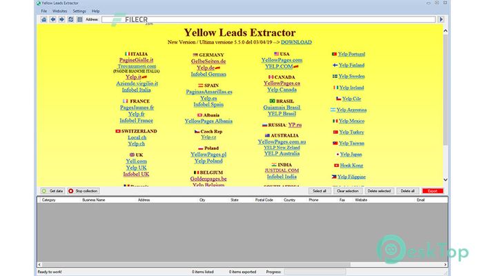 Download Yellow Leads Extractor  9.3 Free Full Activated