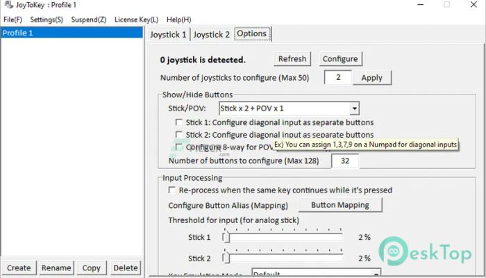 Download JoyToKey  7.3.1 Free Full Activated