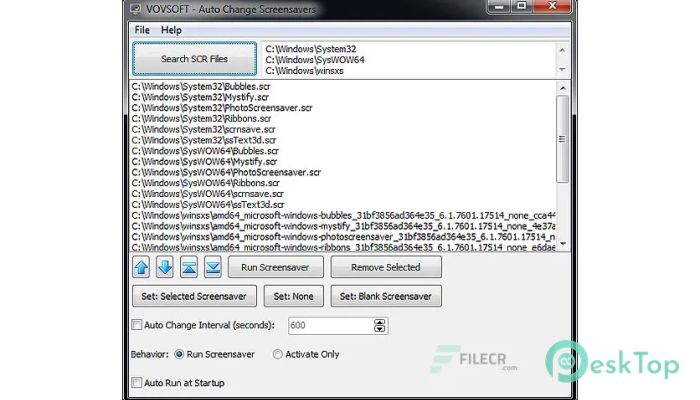 Download VovSoft Auto Change Screensavers  2.2 Free Full Activated