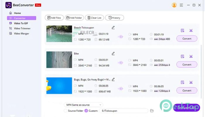 Download AmoyShare BeeConverter Pro  3.3.0 Free Full Activated