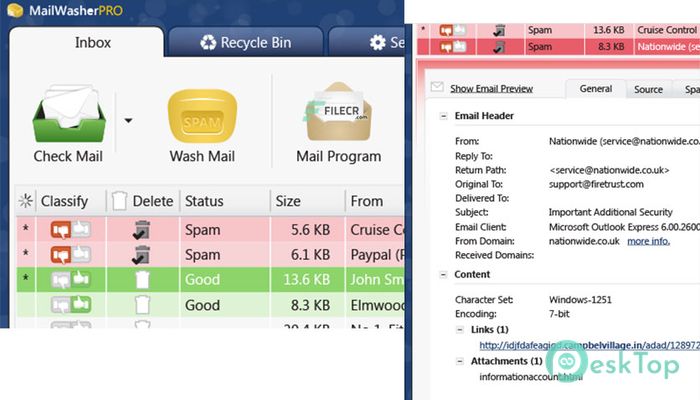 Download Firetrust MailWasher Pro 7.15.45 Free Full Activated