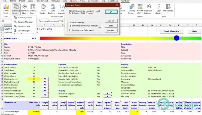 Download Rainbow Analyst add-in Professional 25.09 Free Full Activated