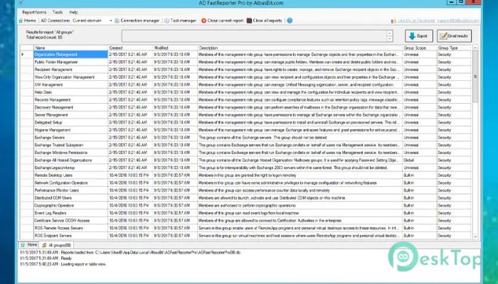 Download AD FastReporter Pro 25.6.21 Free Full Activated