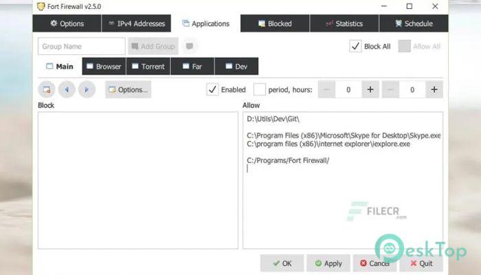 Download Fort Firewall  3.19.9 Free Full Activated