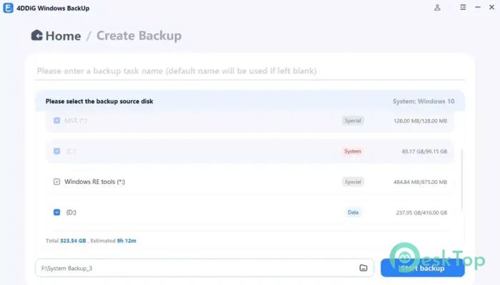 Download Tenorshare 4DDiG Windows Backup 1.0.1.14 Free Full Activated