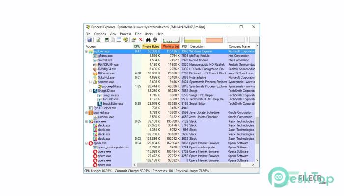 Download Process Explorer  17.08 Free Full Activated