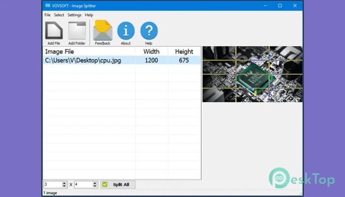 Download VovSoft Image Splitter 1.4 Free Full Activated