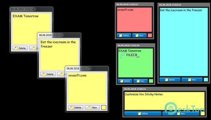 Download VovSoft Vov Sticky Notes 9.7 Free Full Activated
