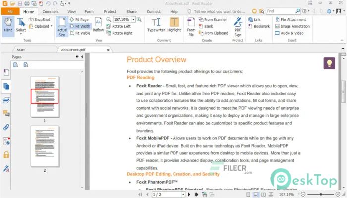 Download Foxit Reader 2025.2.1.33197 Free Full Activated