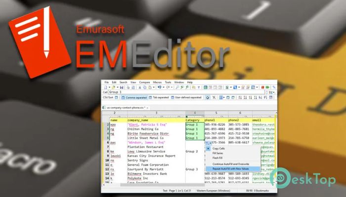 Download EmEditor 25.4.1 Free Full Activated