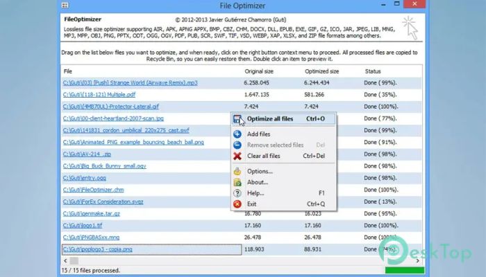 Download Nikkho FileOptimizer 17.00.2842 Free Full Activated